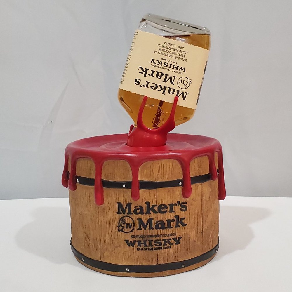 Maker's Mark Whisky Display Bottle Holder/Stand